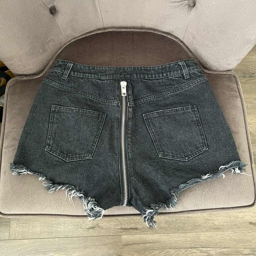 Alexander Wang Zipper Back Shorts Size 28